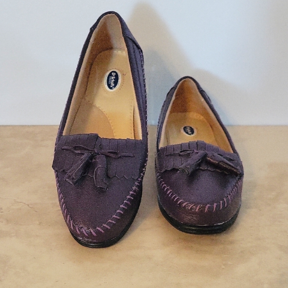 Dr. Scholl's Dark Purple Loafers for Women Size 5 M